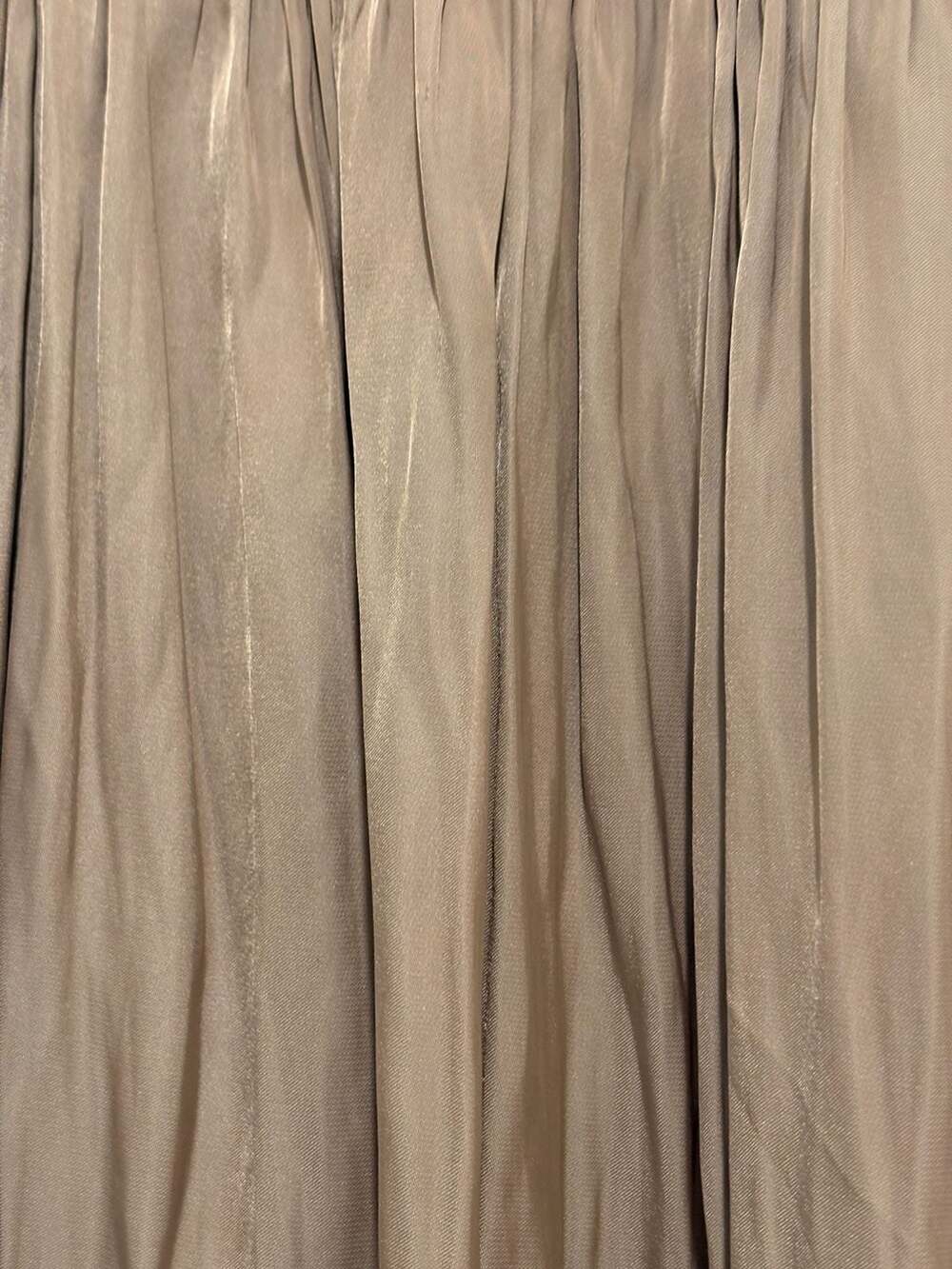 Rachel Zoe Maxi Skirt Brown Crinkled Tiered Elastic Waist - Picture 6 of 15
